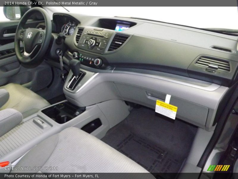 Polished Metal Metallic / Gray 2014 Honda CR-V EX