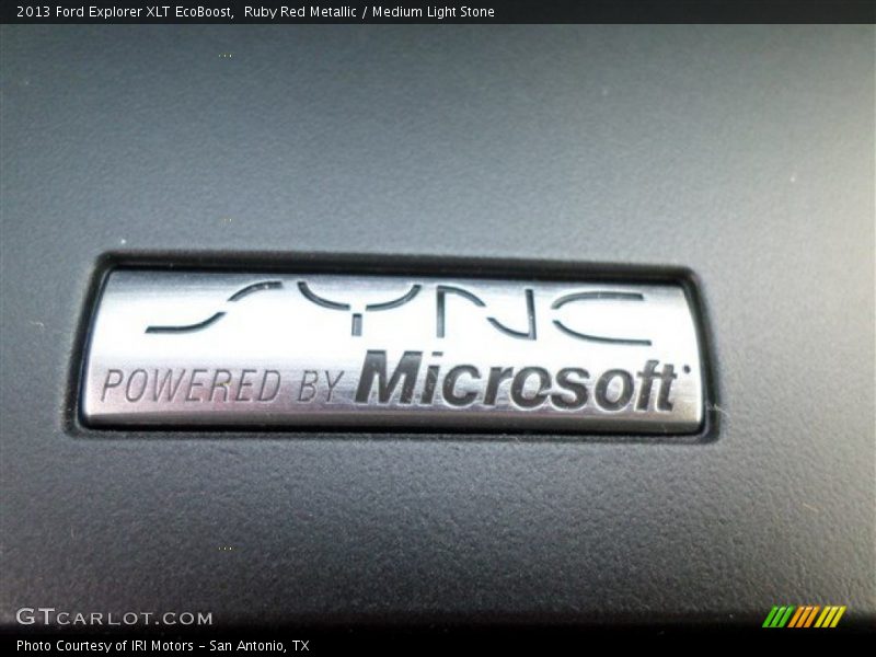 Ruby Red Metallic / Medium Light Stone 2013 Ford Explorer XLT EcoBoost