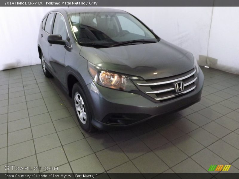 Polished Metal Metallic / Gray 2014 Honda CR-V LX