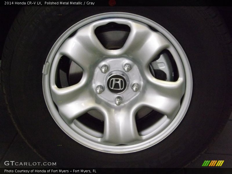 Polished Metal Metallic / Gray 2014 Honda CR-V LX