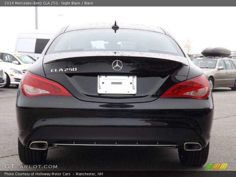 Night Black / Black 2014 Mercedes-Benz CLA 250