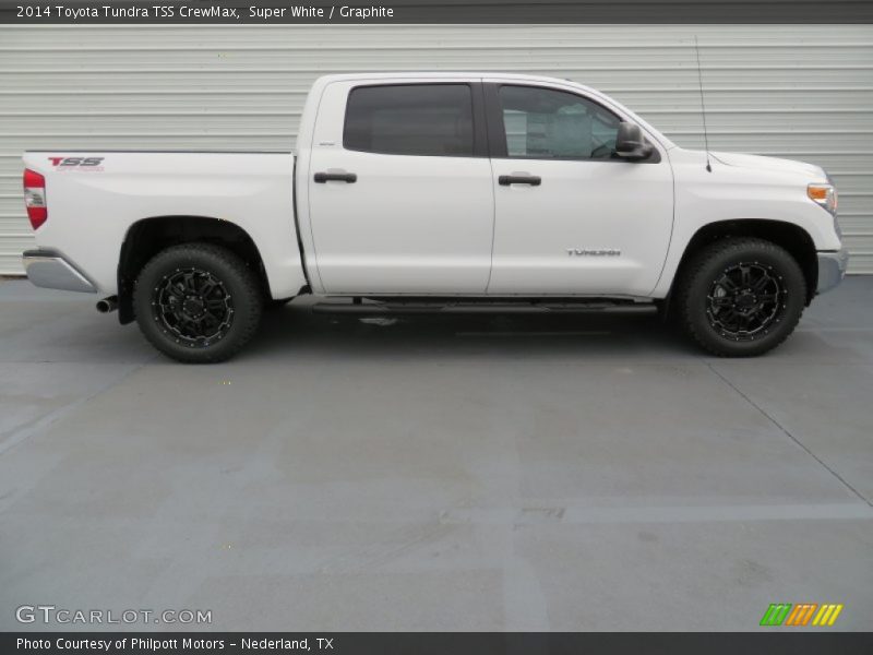  2014 Tundra TSS CrewMax Super White