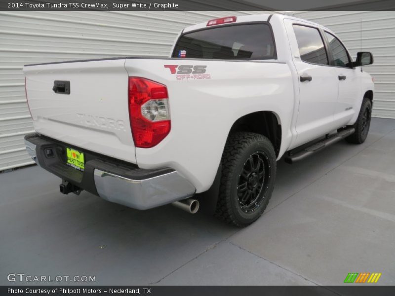 Super White / Graphite 2014 Toyota Tundra TSS CrewMax