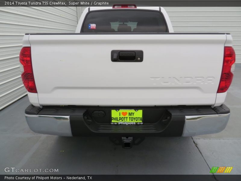 Super White / Graphite 2014 Toyota Tundra TSS CrewMax