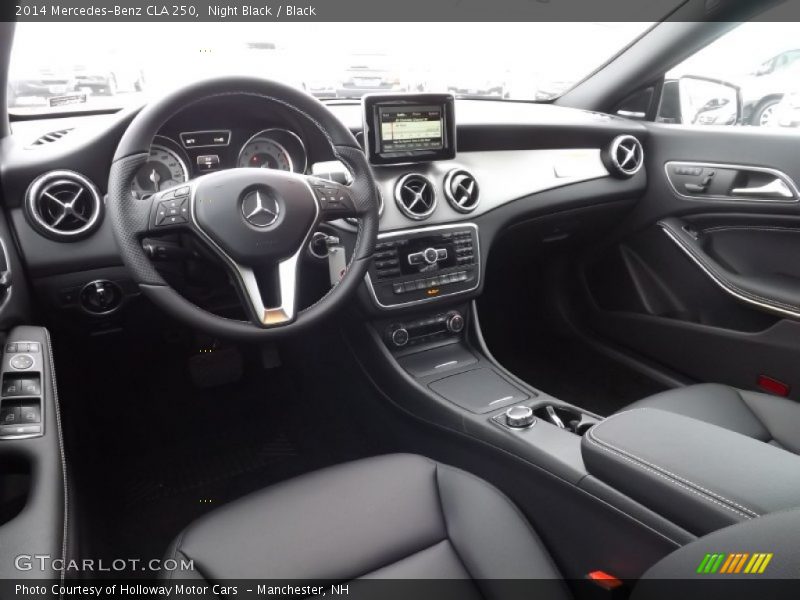 Night Black / Black 2014 Mercedes-Benz CLA 250