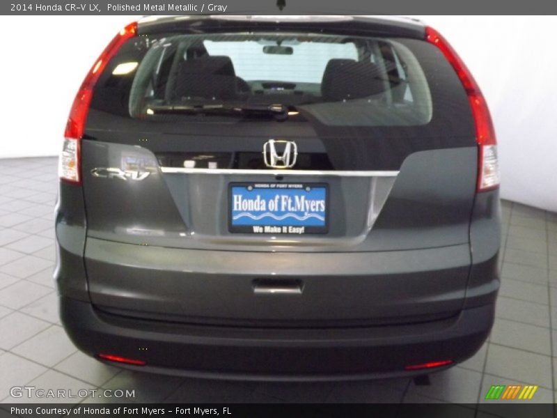 Polished Metal Metallic / Gray 2014 Honda CR-V LX