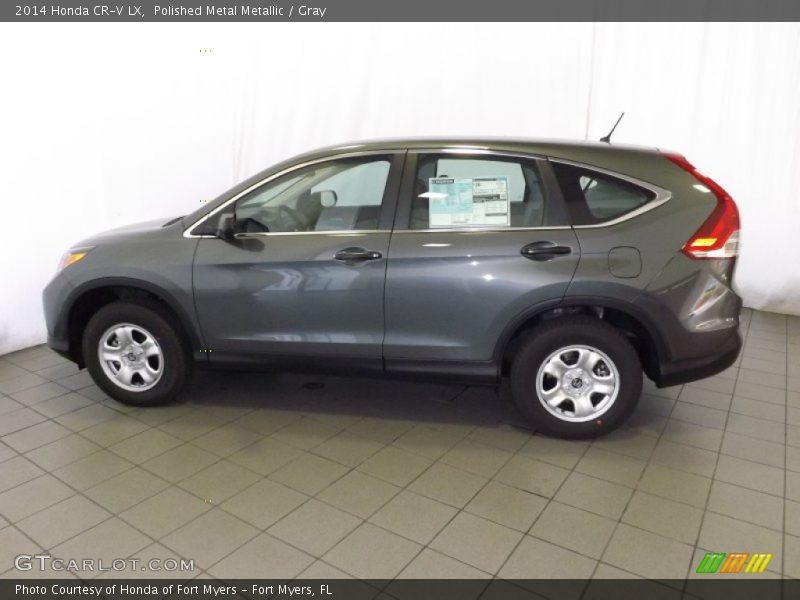 Polished Metal Metallic / Gray 2014 Honda CR-V LX