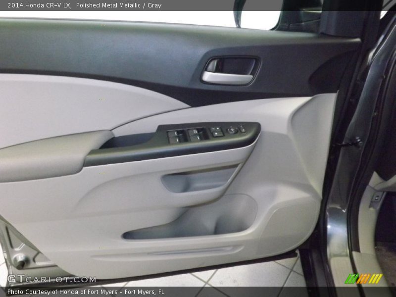 Polished Metal Metallic / Gray 2014 Honda CR-V LX