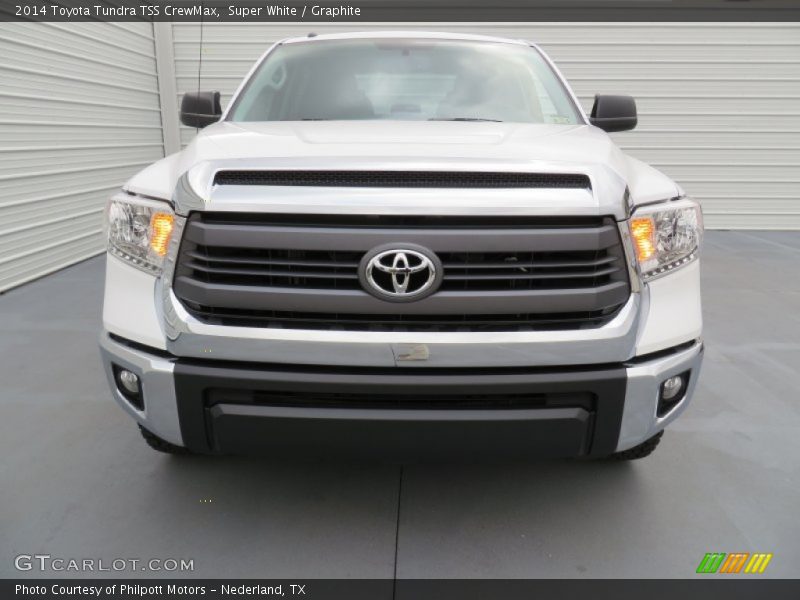 Super White / Graphite 2014 Toyota Tundra TSS CrewMax