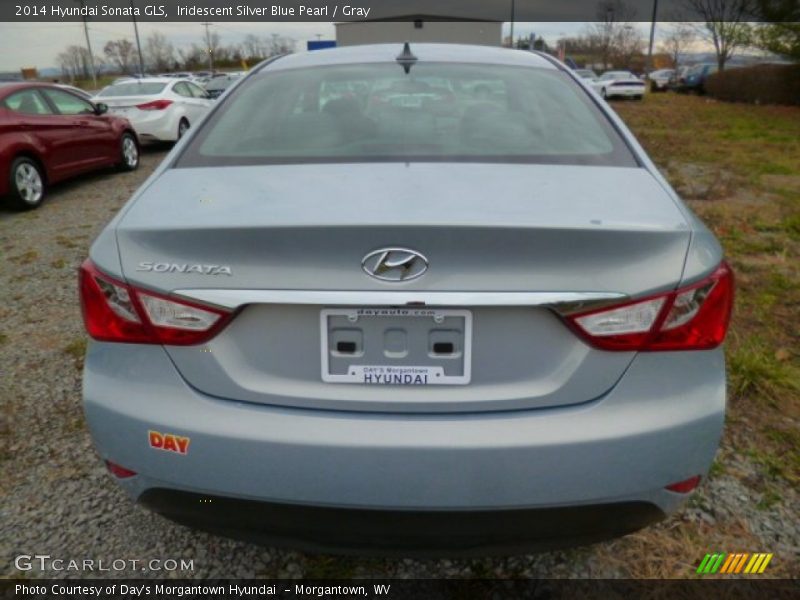 Iridescent Silver Blue Pearl / Gray 2014 Hyundai Sonata GLS