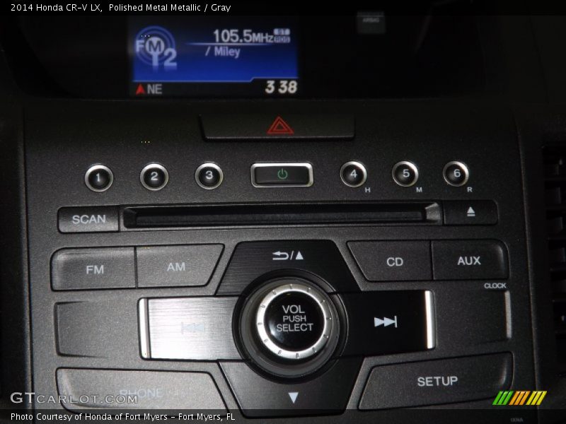 Polished Metal Metallic / Gray 2014 Honda CR-V LX