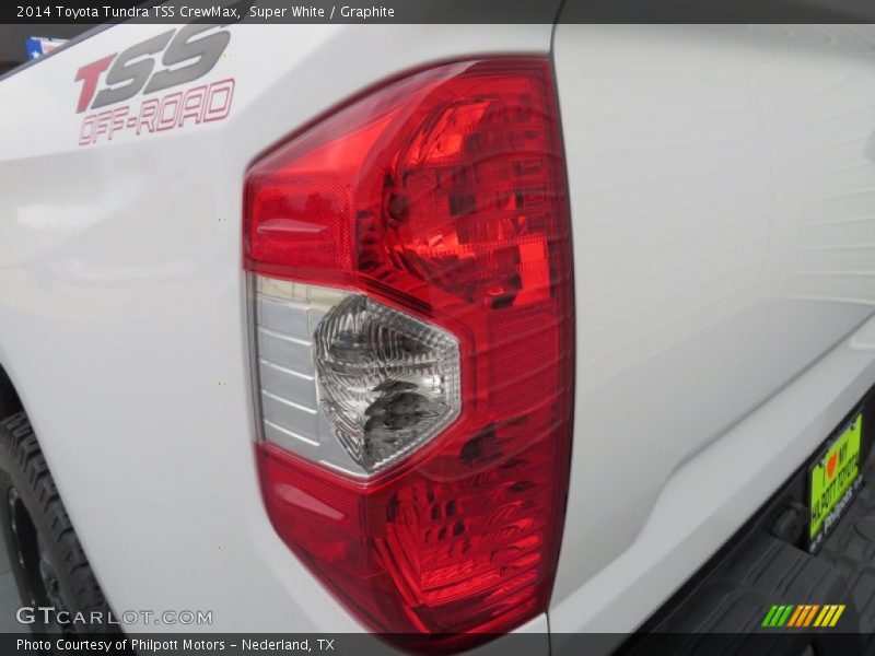 Super White / Graphite 2014 Toyota Tundra TSS CrewMax