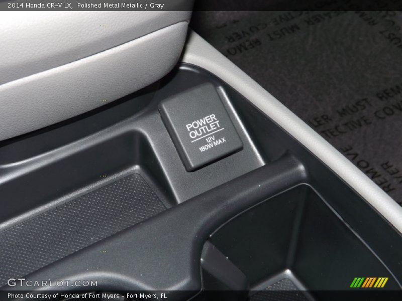 Polished Metal Metallic / Gray 2014 Honda CR-V LX