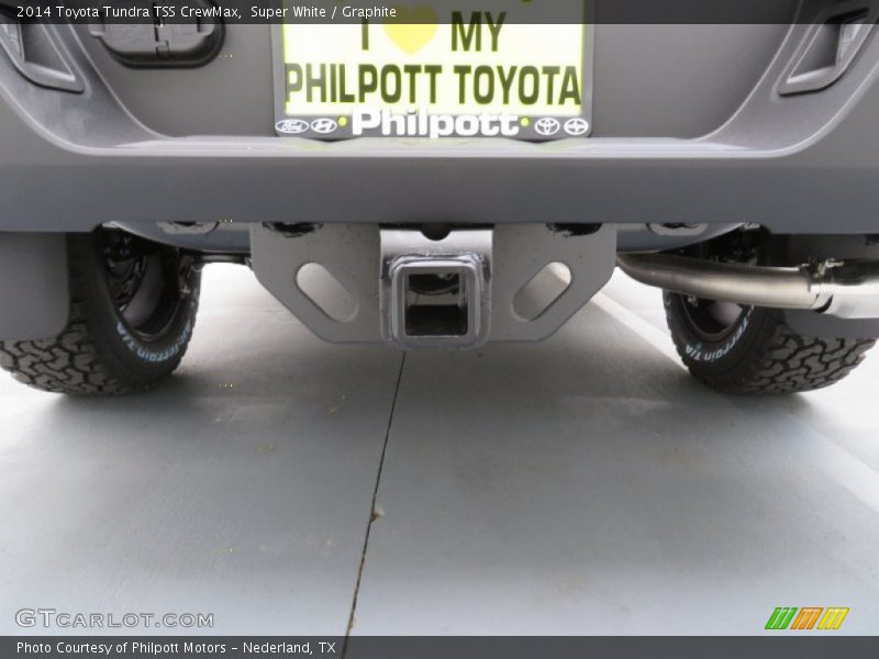 Super White / Graphite 2014 Toyota Tundra TSS CrewMax