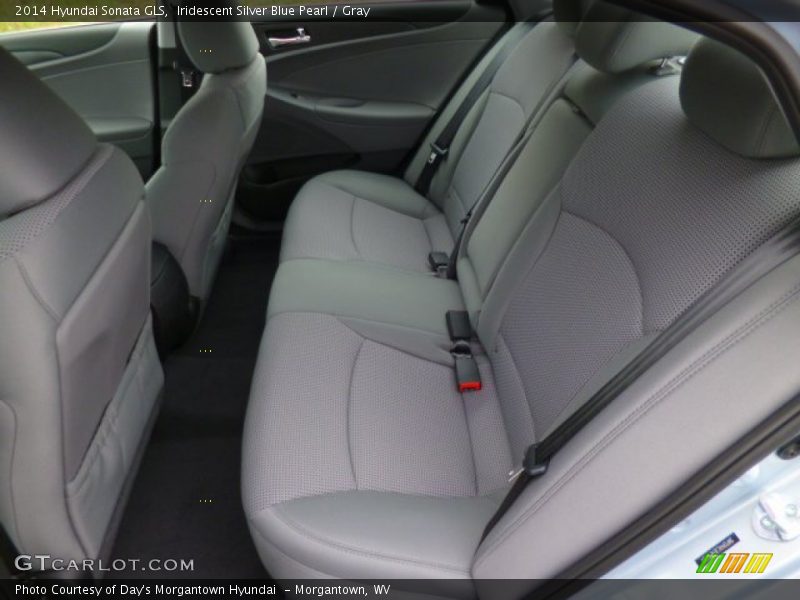 Iridescent Silver Blue Pearl / Gray 2014 Hyundai Sonata GLS