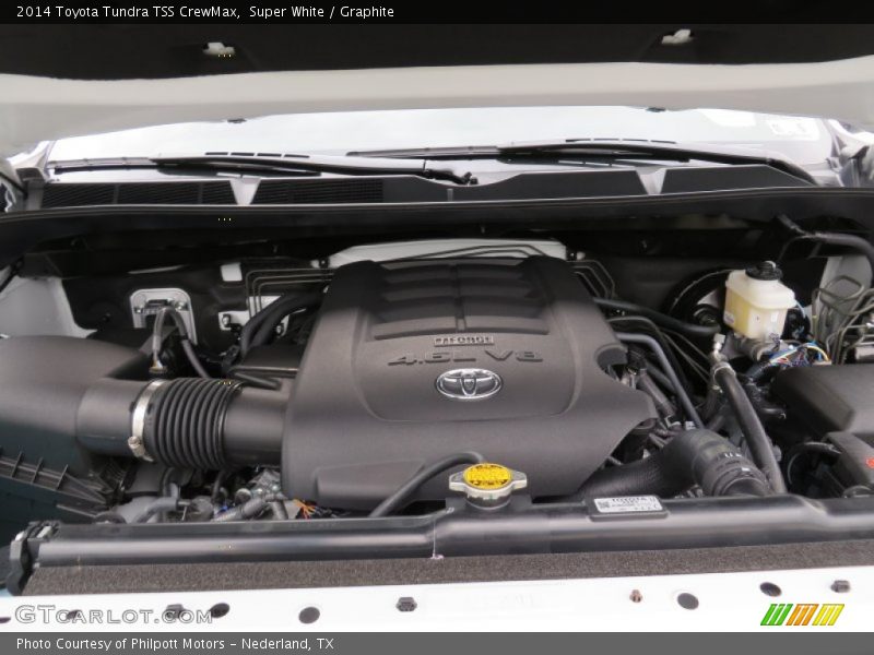 Super White / Graphite 2014 Toyota Tundra TSS CrewMax