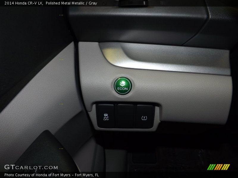 Polished Metal Metallic / Gray 2014 Honda CR-V LX