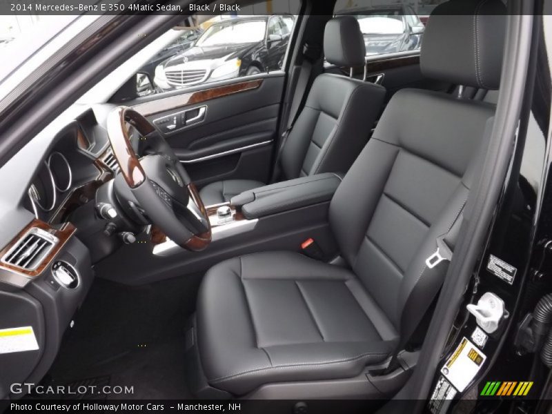 Black / Black 2014 Mercedes-Benz E 350 4Matic Sedan