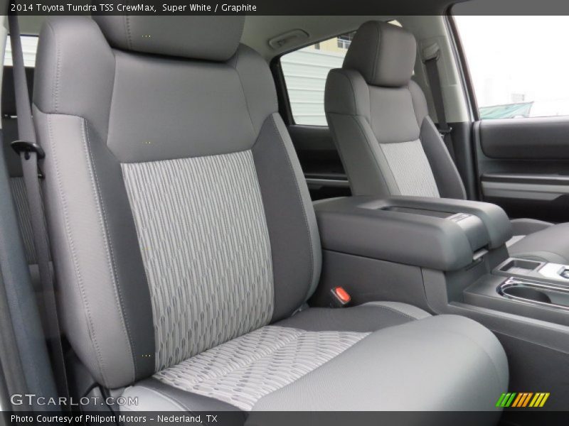 Super White / Graphite 2014 Toyota Tundra TSS CrewMax