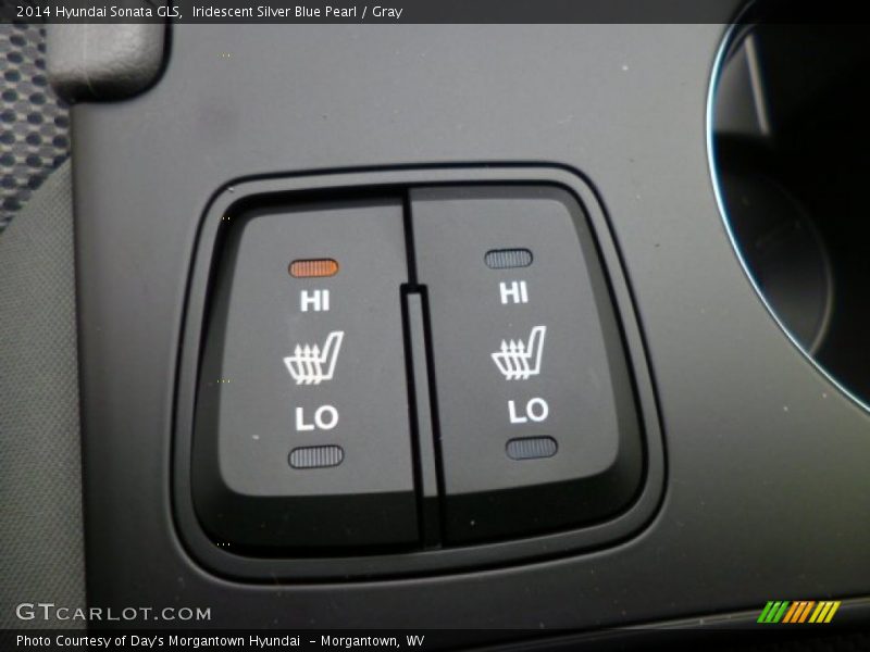 Iridescent Silver Blue Pearl / Gray 2014 Hyundai Sonata GLS
