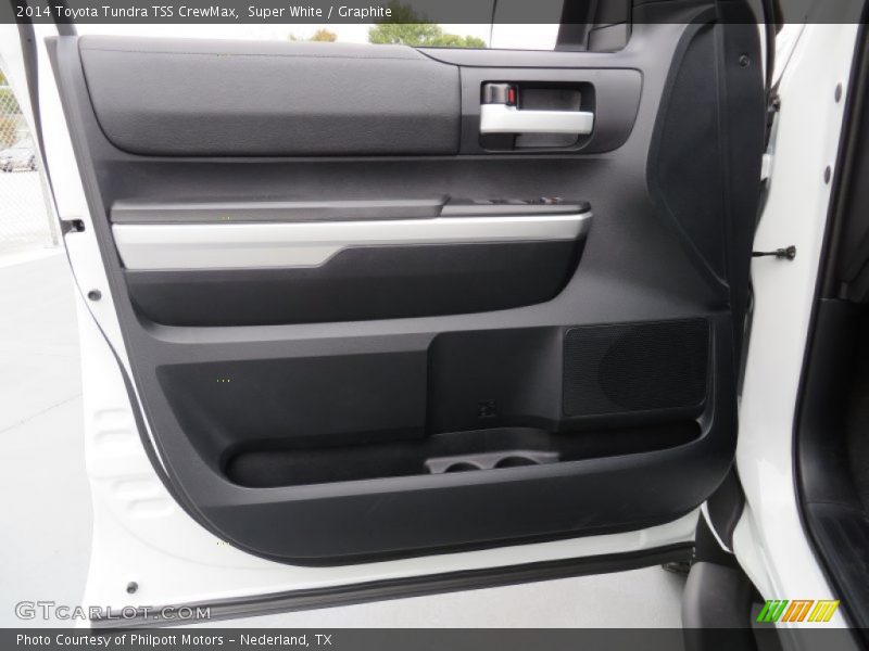 Super White / Graphite 2014 Toyota Tundra TSS CrewMax