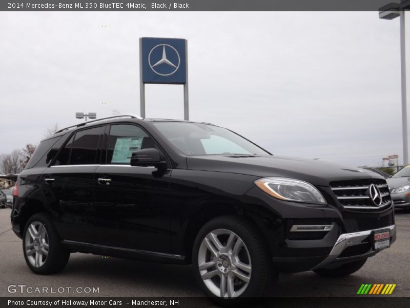 Black / Black 2014 Mercedes-Benz ML 350 BlueTEC 4Matic