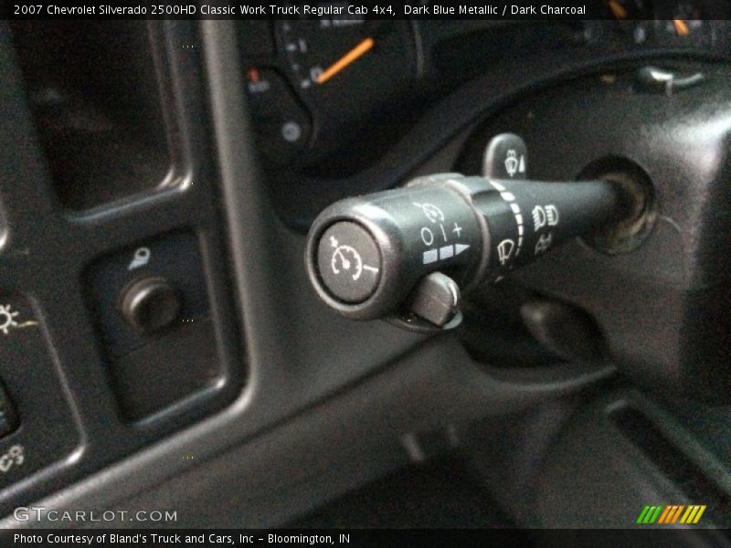 Dark Blue Metallic / Dark Charcoal 2007 Chevrolet Silverado 2500HD Classic Work Truck Regular Cab 4x4