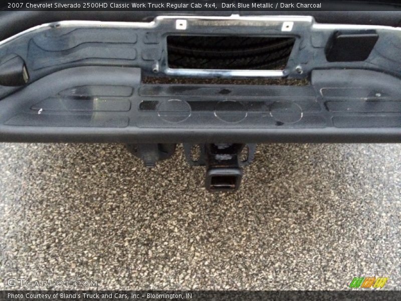 Dark Blue Metallic / Dark Charcoal 2007 Chevrolet Silverado 2500HD Classic Work Truck Regular Cab 4x4
