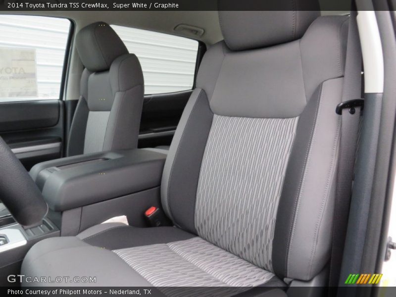 Super White / Graphite 2014 Toyota Tundra TSS CrewMax