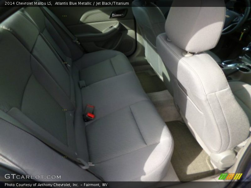 Atlantis Blue Metallic / Jet Black/Titanium 2014 Chevrolet Malibu LS