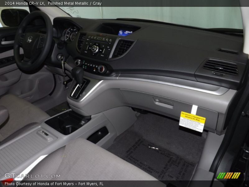 Polished Metal Metallic / Gray 2014 Honda CR-V LX