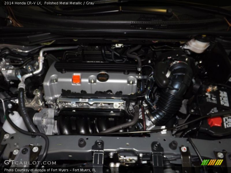 Polished Metal Metallic / Gray 2014 Honda CR-V LX