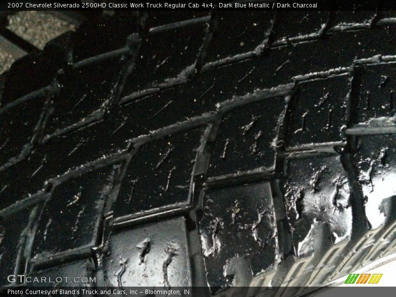 Dark Blue Metallic / Dark Charcoal 2007 Chevrolet Silverado 2500HD Classic Work Truck Regular Cab 4x4