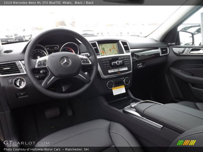 Black / Black 2014 Mercedes-Benz ML 350 BlueTEC 4Matic