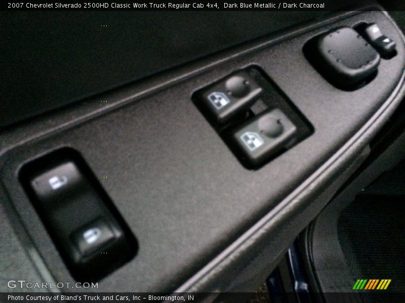 Dark Blue Metallic / Dark Charcoal 2007 Chevrolet Silverado 2500HD Classic Work Truck Regular Cab 4x4