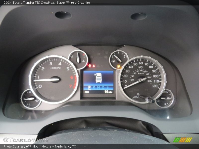 Super White / Graphite 2014 Toyota Tundra TSS CrewMax