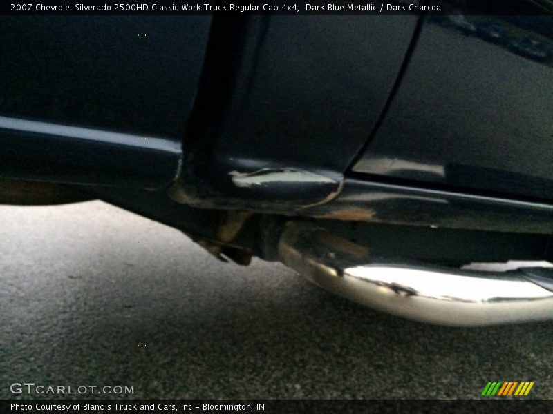 Dark Blue Metallic / Dark Charcoal 2007 Chevrolet Silverado 2500HD Classic Work Truck Regular Cab 4x4