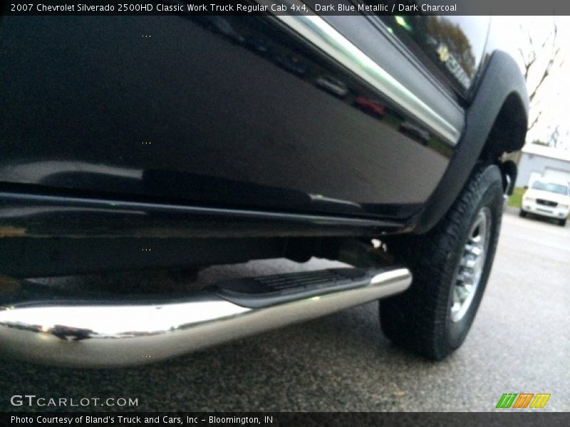 Dark Blue Metallic / Dark Charcoal 2007 Chevrolet Silverado 2500HD Classic Work Truck Regular Cab 4x4