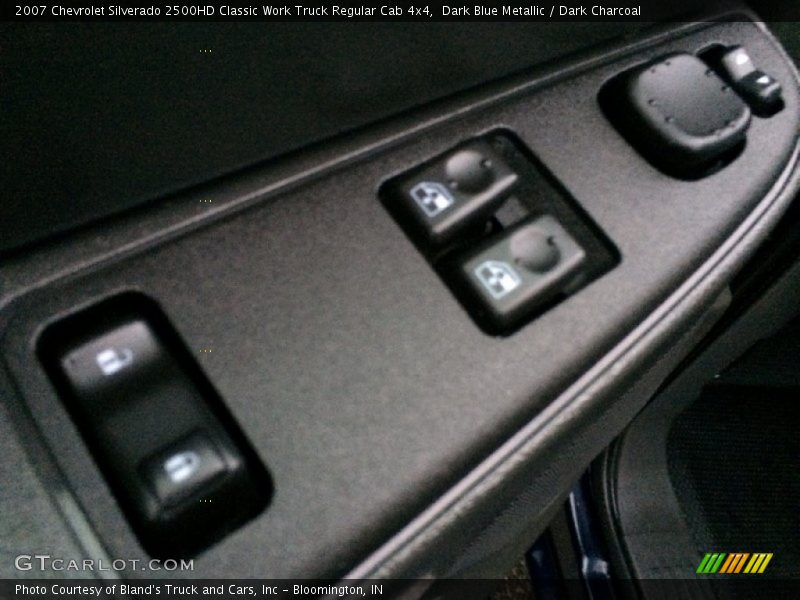 Dark Blue Metallic / Dark Charcoal 2007 Chevrolet Silverado 2500HD Classic Work Truck Regular Cab 4x4