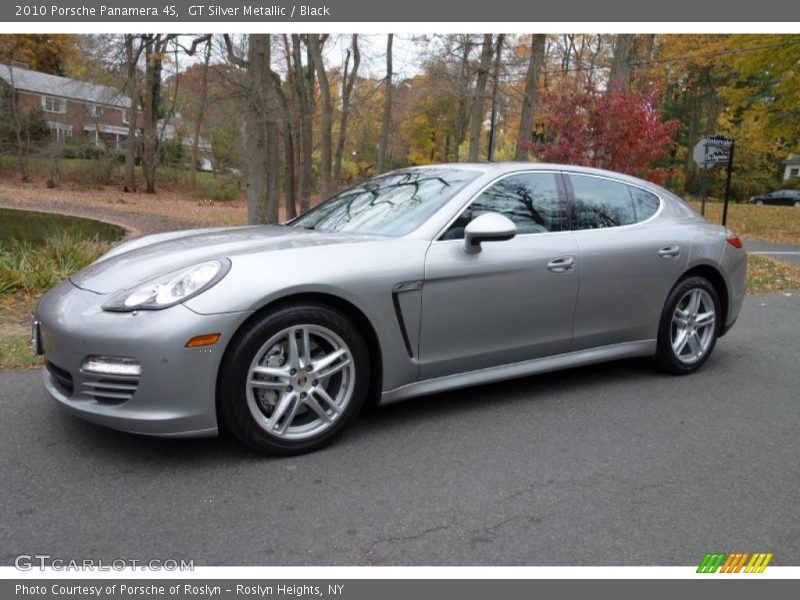 GT Silver Metallic / Black 2010 Porsche Panamera 4S