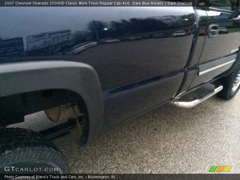 Dark Blue Metallic / Dark Charcoal 2007 Chevrolet Silverado 2500HD Classic Work Truck Regular Cab 4x4