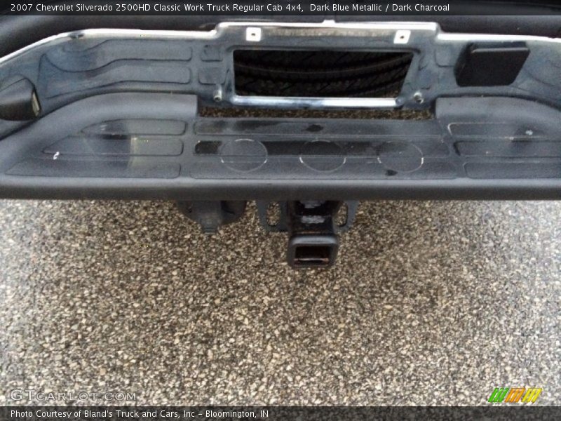 Dark Blue Metallic / Dark Charcoal 2007 Chevrolet Silverado 2500HD Classic Work Truck Regular Cab 4x4
