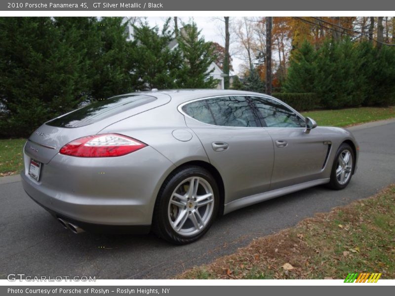 GT Silver Metallic / Black 2010 Porsche Panamera 4S