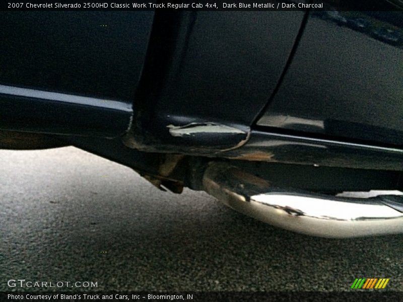 Dark Blue Metallic / Dark Charcoal 2007 Chevrolet Silverado 2500HD Classic Work Truck Regular Cab 4x4
