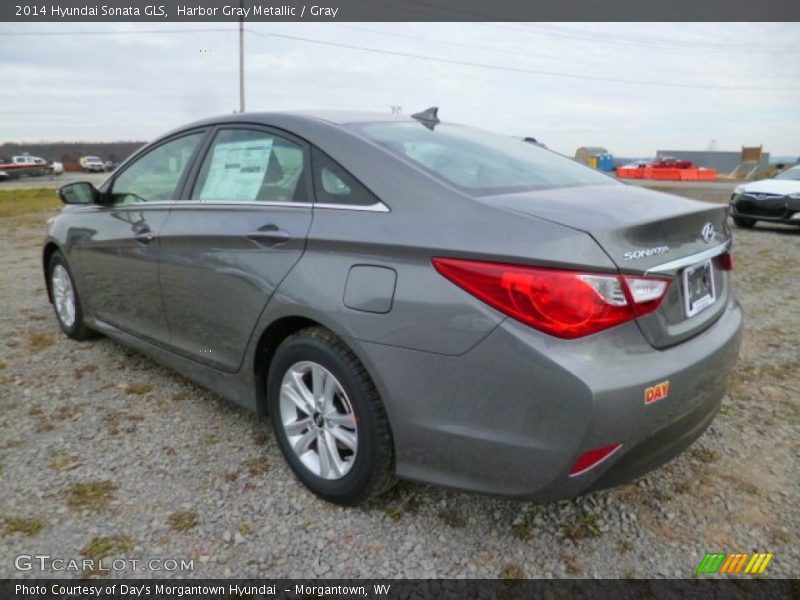 Harbor Gray Metallic / Gray 2014 Hyundai Sonata GLS