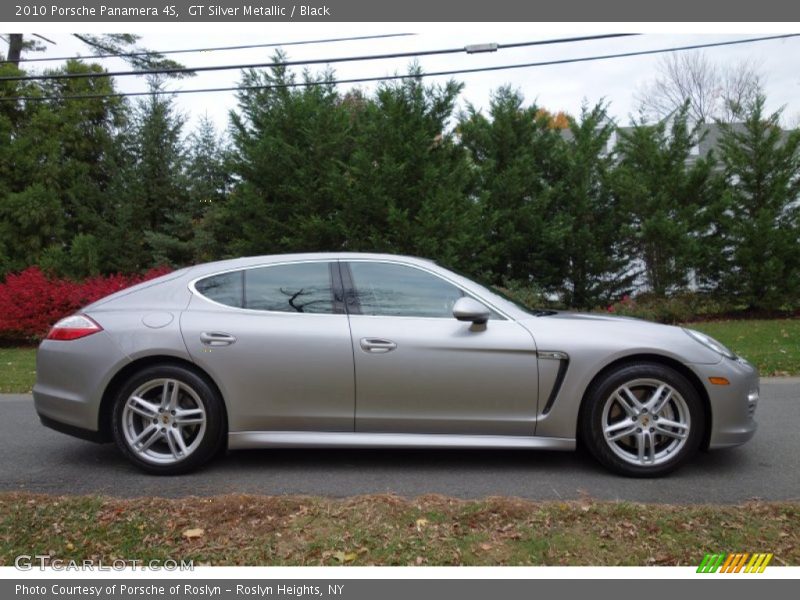 GT Silver Metallic / Black 2010 Porsche Panamera 4S