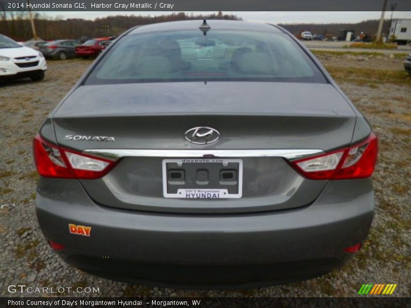 Harbor Gray Metallic / Gray 2014 Hyundai Sonata GLS