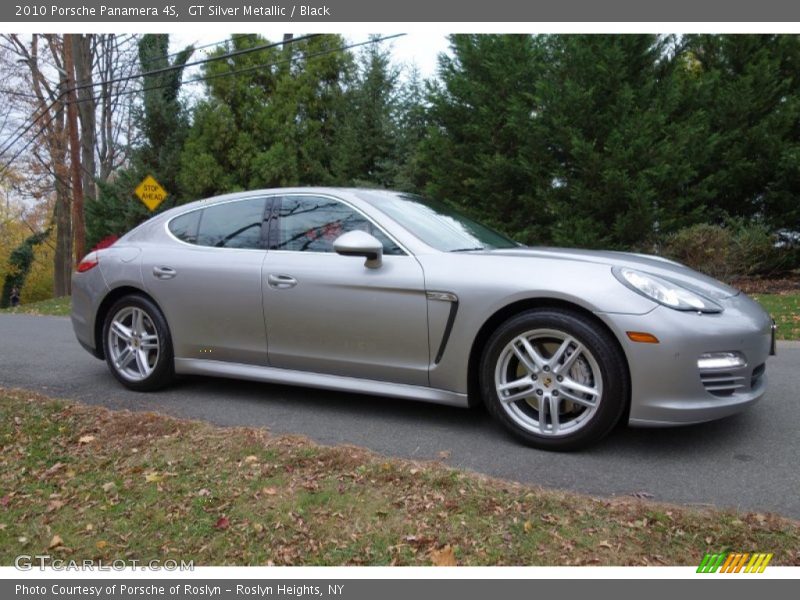 GT Silver Metallic / Black 2010 Porsche Panamera 4S