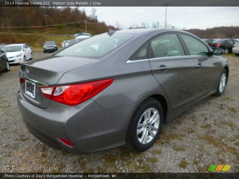 Harbor Gray Metallic / Gray 2014 Hyundai Sonata GLS