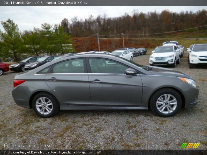 Harbor Gray Metallic / Gray 2014 Hyundai Sonata GLS